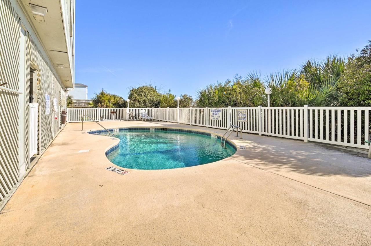 On-The-Beach Escape Oceanfront In Surfside! Myrtle Beach Exteriör bild