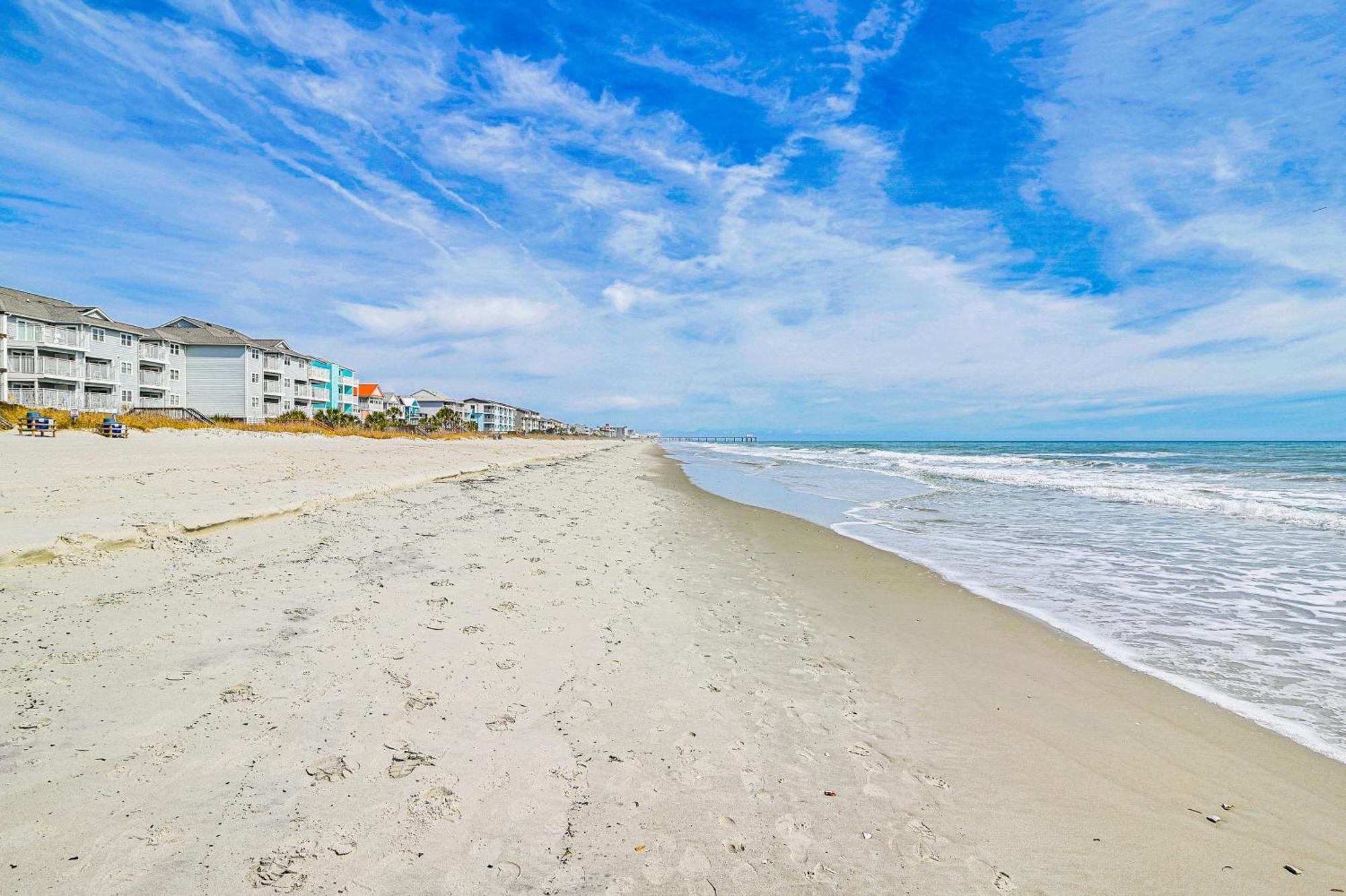 On-The-Beach Escape Oceanfront In Surfside! Myrtle Beach Exteriör bild