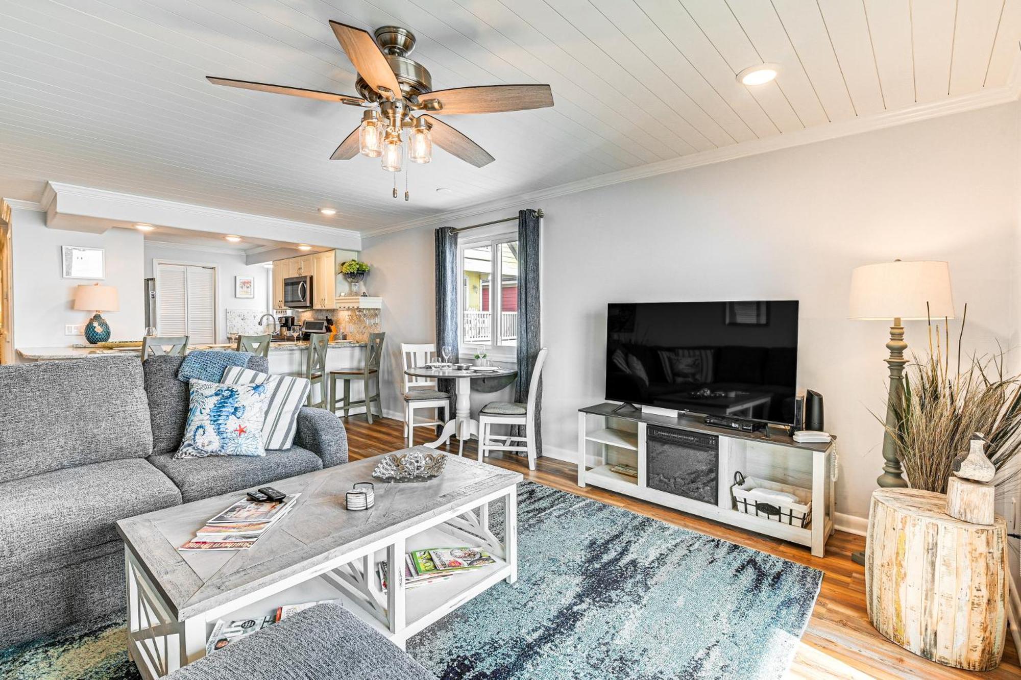 On-The-Beach Escape Oceanfront In Surfside! Myrtle Beach Exteriör bild