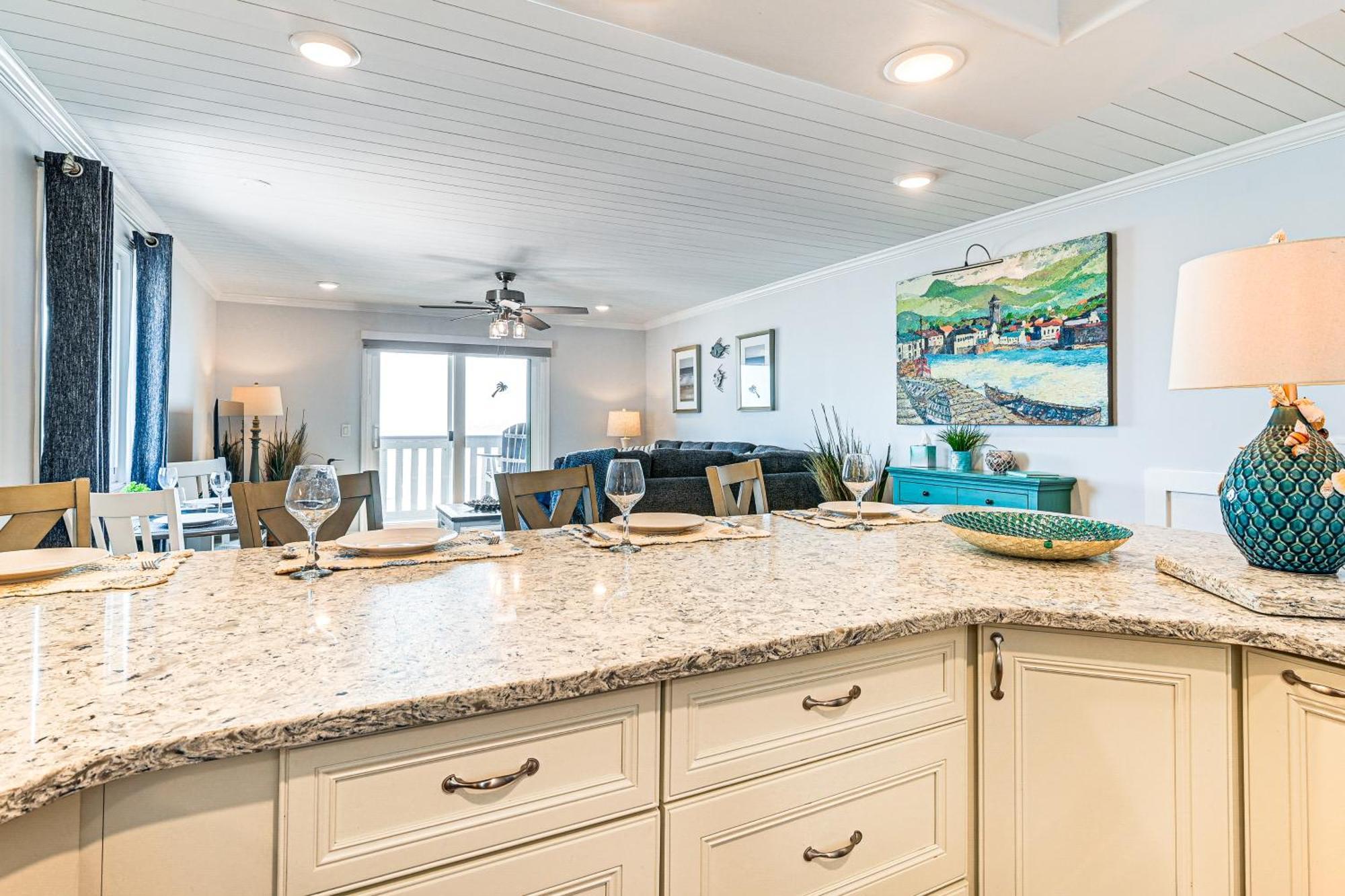 On-The-Beach Escape Oceanfront In Surfside! Myrtle Beach Exteriör bild
